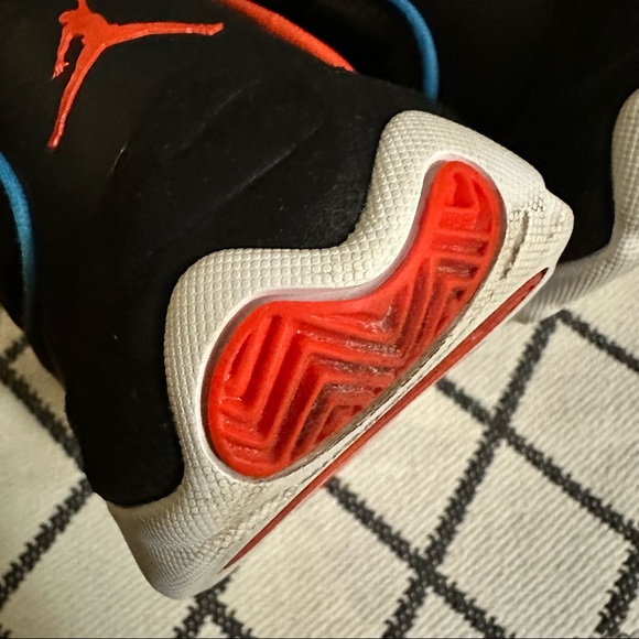 jordan pro strong black orange blue 12 - Picture 12 of 13